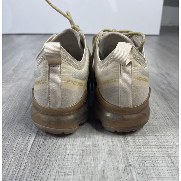 Nike Air VaporMax 2019 Cream Light Bone Women's Shoes Size 9 Model AR6632-101 D - Picture 5 of 10
